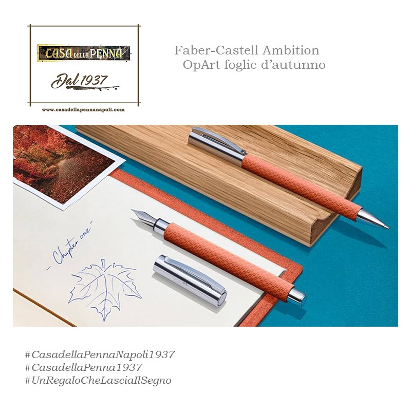 Faber Castell Ambition OpArt Foglie d'Autunno