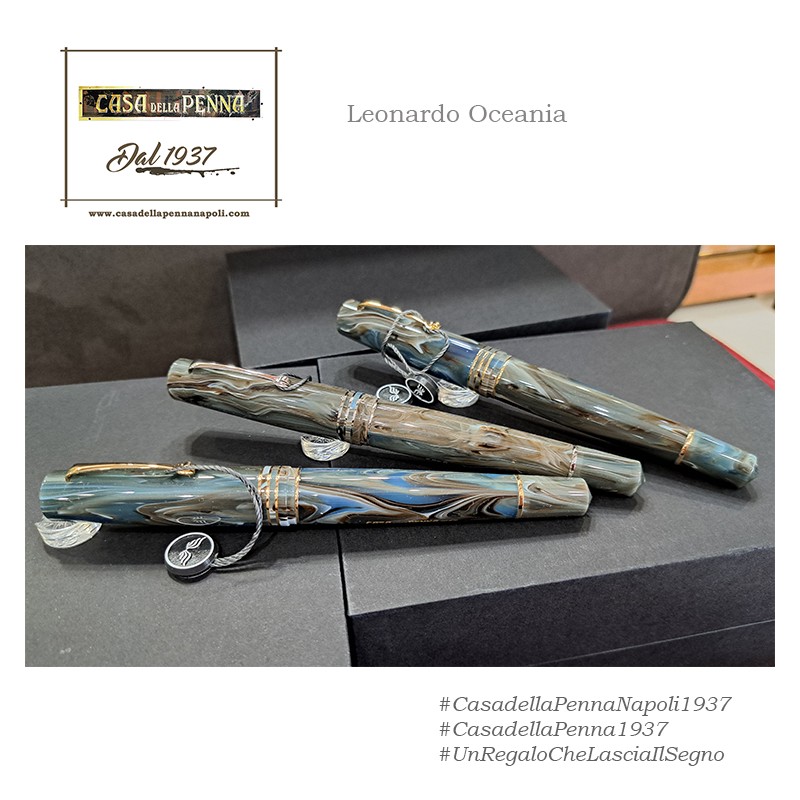 Leonardo Oceania pen collection in Esclusiva per Casa della Penna Napoli 1937