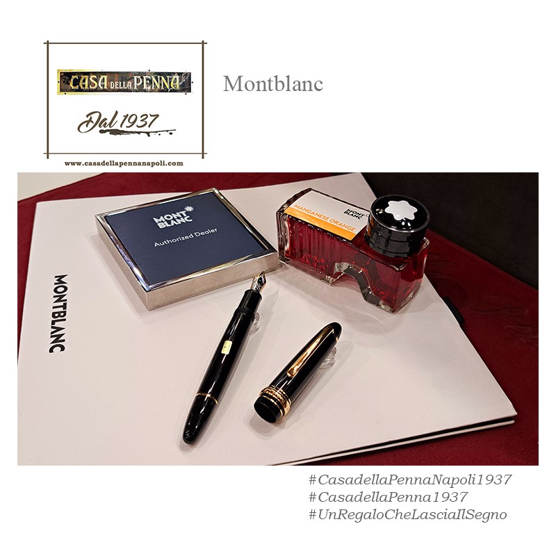 MontBlanc Meisterstuck 146 Le Grand - penna stilografica - anello estraibile