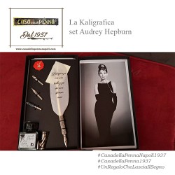 La Kaligrafica penna stilografica piuma - Set Audrey Hepburn - Art 7281H